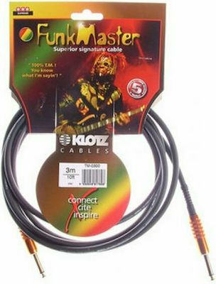 Klotz TM-0300 Cable 6.3mm male - 6.3mm male 3m (TM-0300)