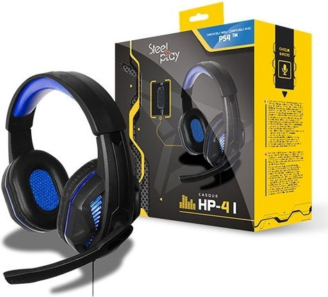 Steelplay Casque HP41 Over Ear Gaming Headset με σύνδεση 3.5mm
