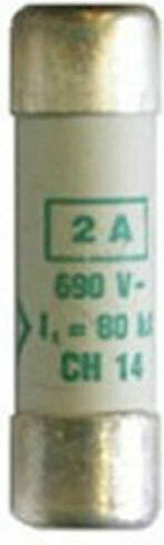 Adeleq Safety Cylindrical Porcelain 14x51mm 2A (88-1029) 1pcs