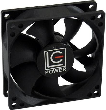 LC-Power LC-CF-80 Case Fan (2200rpm / 34.25cfm) Without LED Lighting and 4-Pin PWM Connection