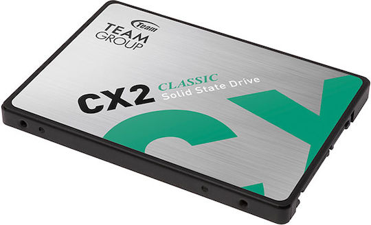 TeamGroup CX2 SSD 512GB Type 2.5'' With SATA III Connection T253X6512G0C101