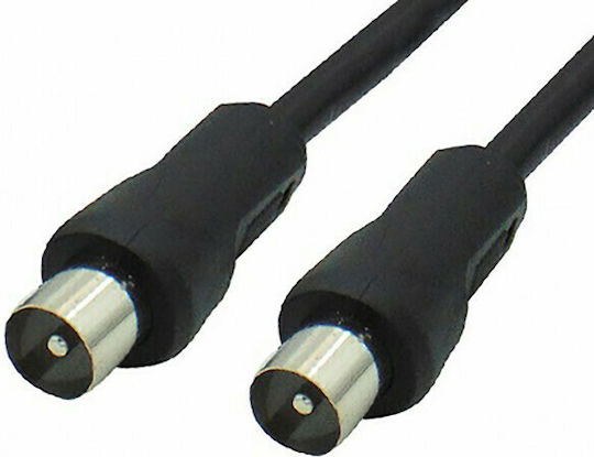 Antenna Cable Coax male - Coax male Black 3m (02.006.0046) 1pcs