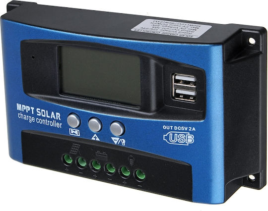Dual USB Setsail MPPT Ρυθμιστής Φόρτισης 24V 30A