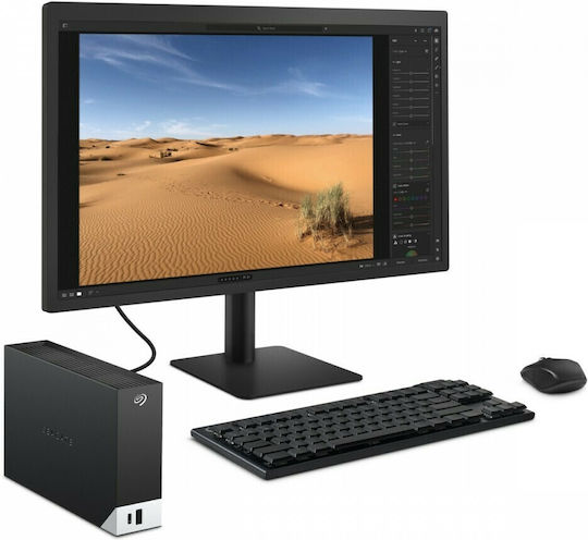 Seagate One Touch Hub USB 3.0 Външен HDD 8TB 3.5" Черен