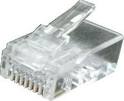 Central Stecker RJ-45 männlich Silber (01-60-474)