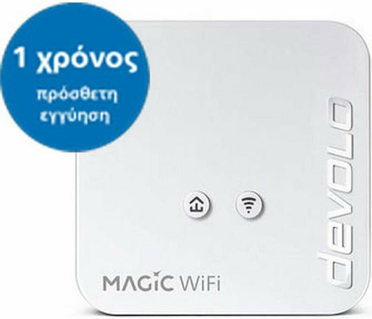 Devolo Magic 1 WiFi Mini Powerline Wi‑Fi 4 and Ethernet Port
