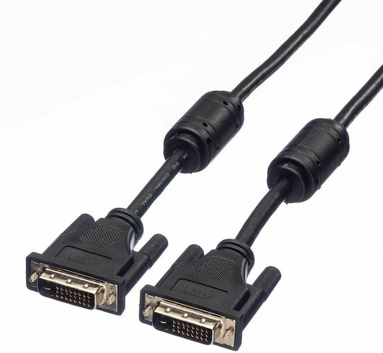Roline Monitor Cable DVI-D male - DVI-D male 2m (11.04.5525)