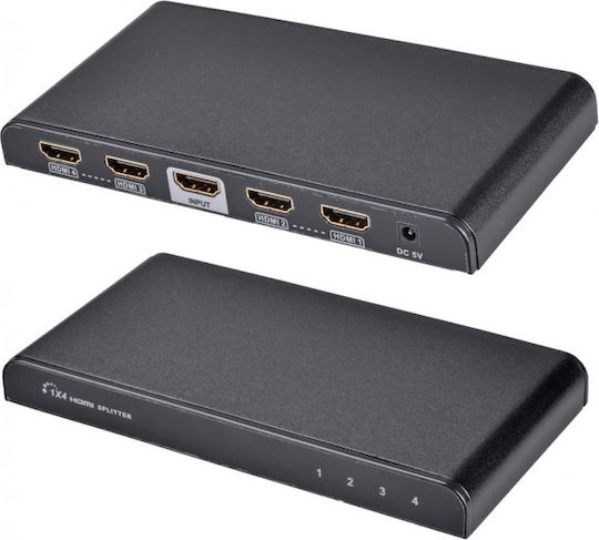 Techly IDATA HDMI-4K4