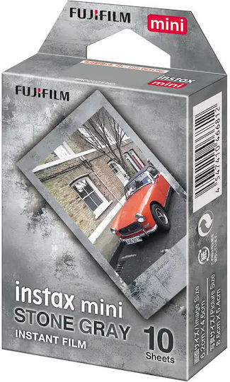 Fujifilm Color Instax Mini Instant Film (10 Exposures) Stone Grey