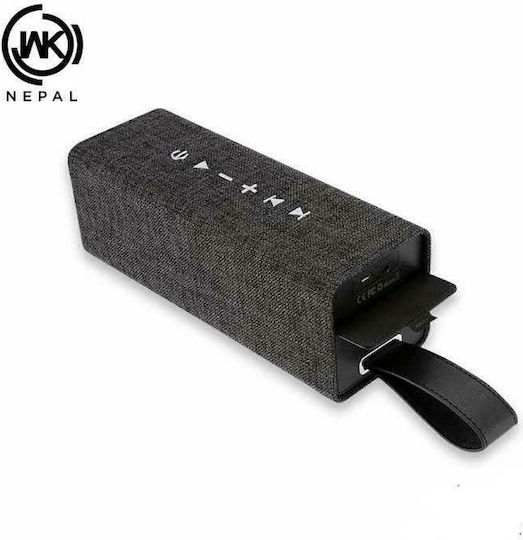 WK SP300 Bluetooth-Lautsprecher 12W mit Akkulaufzeit bis zu 6 Stunden Schwarz