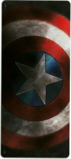Grupo Erik Captain America Shield Gaming Mouse Pad XXL 800mm Black MGGE026