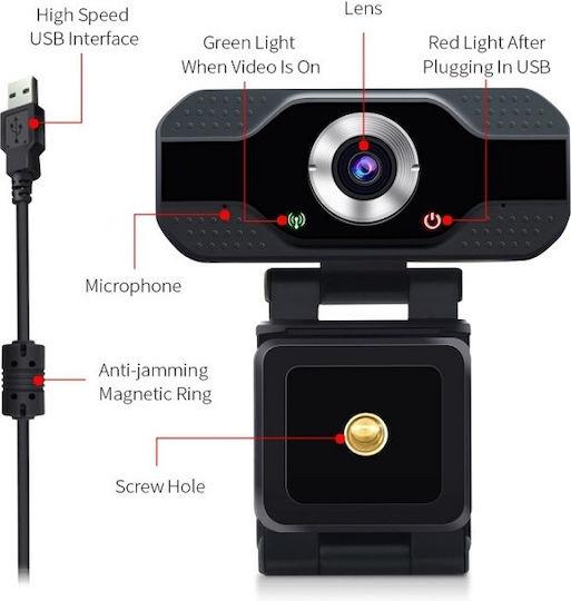 1080P Web Camera HD 720p 34.915.0915