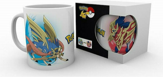 GB eye Pokemon - Zamazenta & Zacian Κούπα Κεραμική Λευκή 320ml
