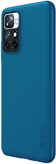 Nillkin Super Frosted Shield Back Cover Plastic Blue (Poco M4 Pro 5G)