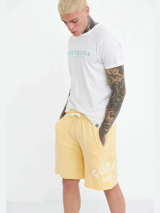 Men's Athletic Shorts Yellow