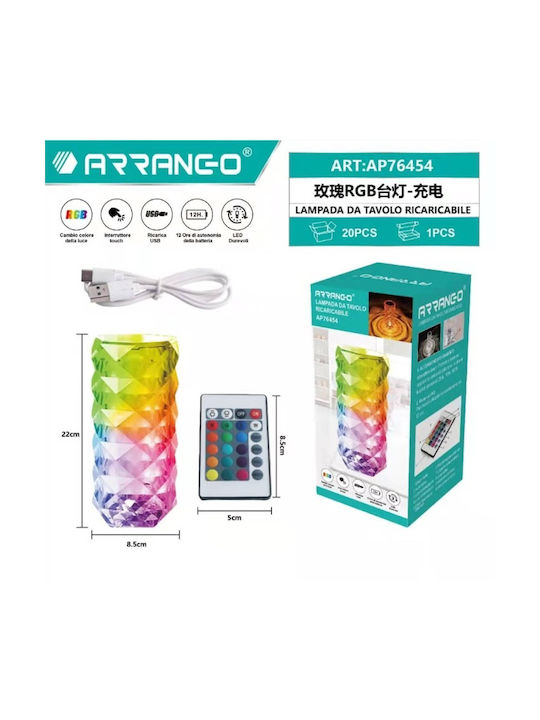 Arrango Decorative Lamp Transparent