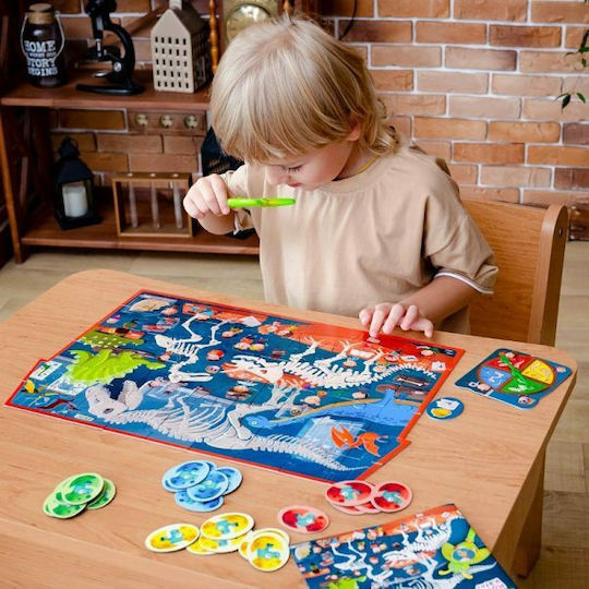 Παιδικό Puzzle Ντετέκτιβ Μουσείο Δεινοσαύρων για 3+ Ετών 54pcs Roter Kafer