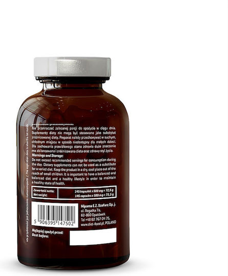 Diet-Food Bio Guarana 500mg 145 Mützen