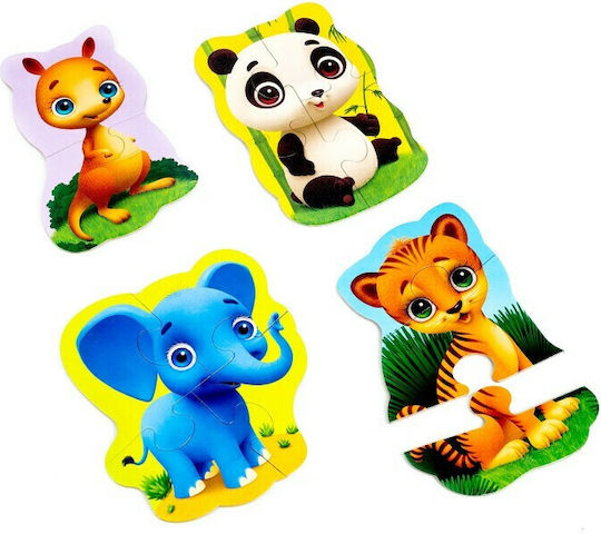 Παιδικό Puzzle Maxi Zoo για 3+ Ετών 13pcs Roter Kafer