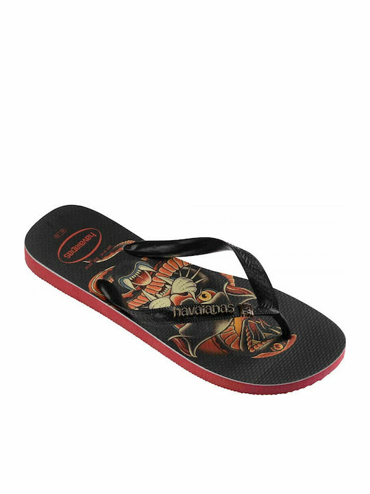 Top Tribo Men's Flip Flops Black