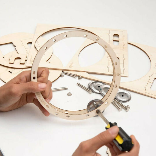 Kikkerland Дървена Конструктивна Игра DIY Tambourine