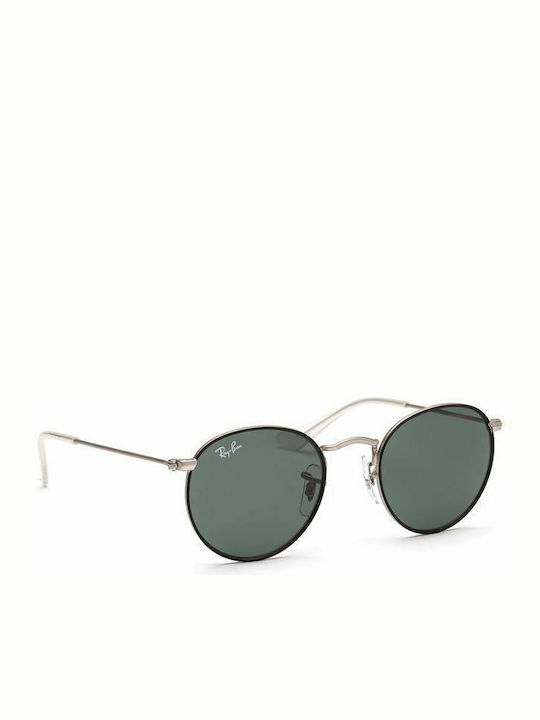 Ray Ban Άθραυστα Στρογγυλά Παιδικά Γυαλιά Ηλίου Ασημί