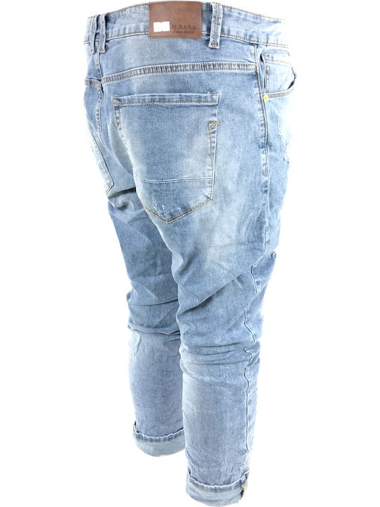 Men's Jeans Pants with Skinny Fit Blue
