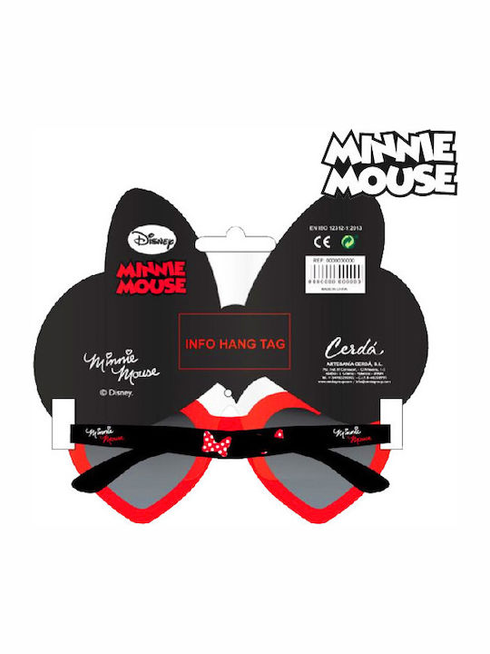 Cerda Minnie Mouse Kids Sunglasses Red 2500001007
