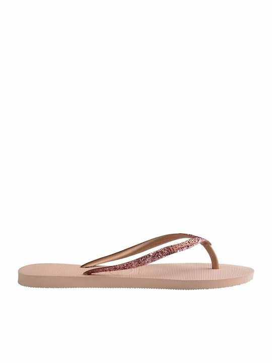 Slim Glitter II Women's Flip Flops Ballet Rose/Golden Blush