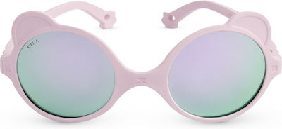 KiETLA Ourson 0-1 Jahr Kinder Sonnenbrillen Kinder-Sonnenbrillen Light Pink OU1SUNLPINK