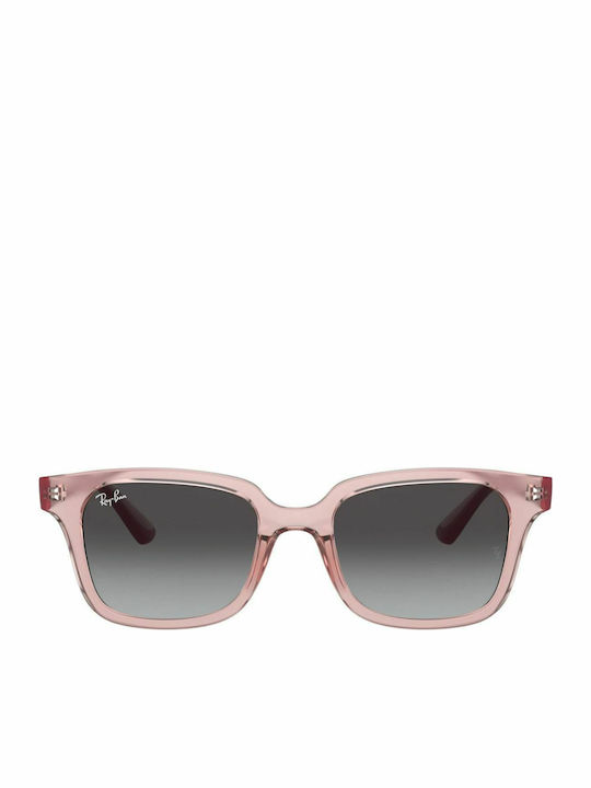 Ray Ban Ochelari De Soare Pătrați Pentru Copii Roz