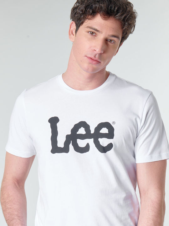 Wobbly Logo Tricou Alb