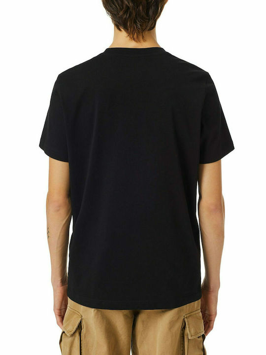 Diesel Diegor K47 Men's Short Sleeve T-shirt Black