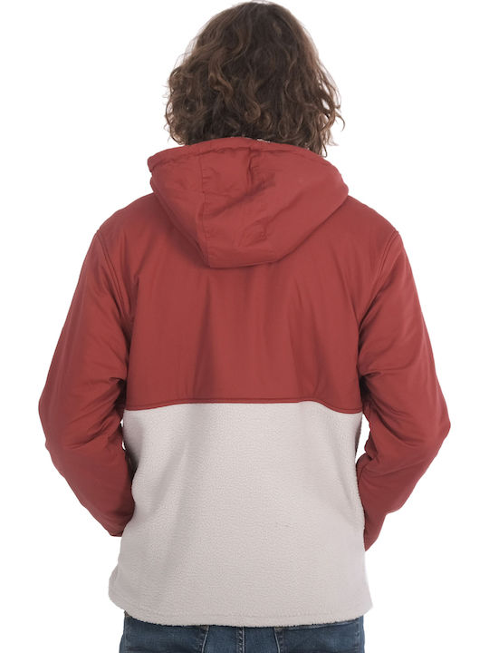 Hurley Hudson Burrito Anorak Μπουφάν Redstone