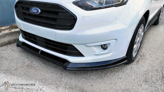 Motordrome Spoiler Auto Vorderseite ABS Kunststoff Kompatibel mit Ford Transit Connect
