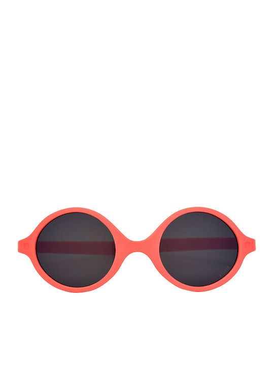 KiETLA Diabola Unbreakable Baby Kids Sunglasses Grapefruit For 0-1 Year