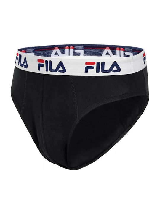 Fila Herren Slips Schwarz 1Packung