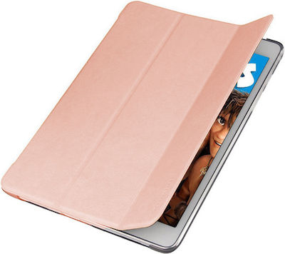 Tri-Fold Flip Cover Δερματίνης Ροζ Χρυσό (Galaxy Tab A 8.0 2019)