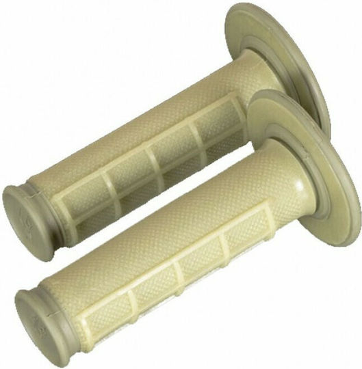 Renthal Motorcycle Grips MX Enduro in Beige Colour REN-