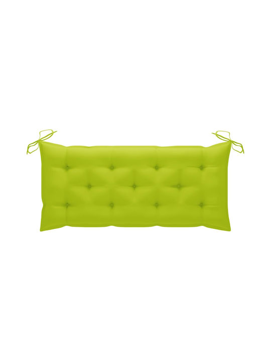 Bench Outdoor Bamboo with Pillows 118x38x45cm