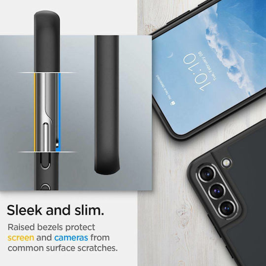 Spigen Ultra Hybrid Back Cover Plastic 2mm Black (Galaxy S22)
