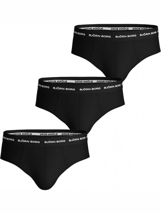 Men's Slips Black 3Pack