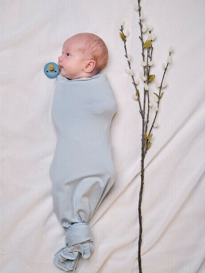 Bibs Swaddle Прегръщаща Пелена от Муселин Зелен 120x120см.
