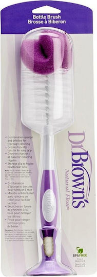 Dr. Brown's Cleaning Brush for Baby Bottles Purple 1pcs