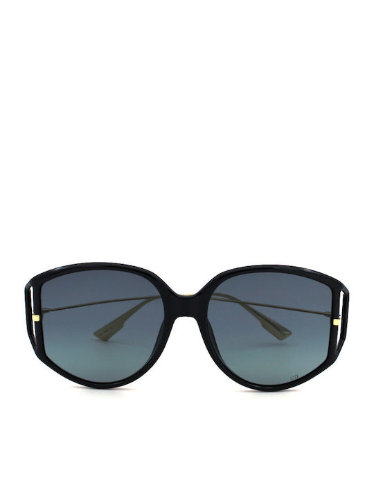 Dior Direction 2 Women's Sunglasses with Black Frame and Black Gradient Lens
