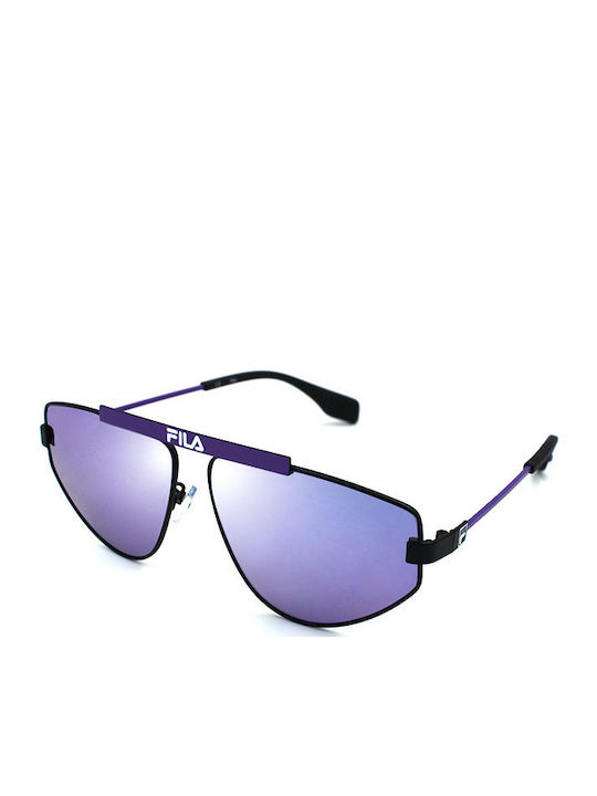 FILA Men's Sunglasses with Purple Metal Frame and Purple Lens SF9993 531V