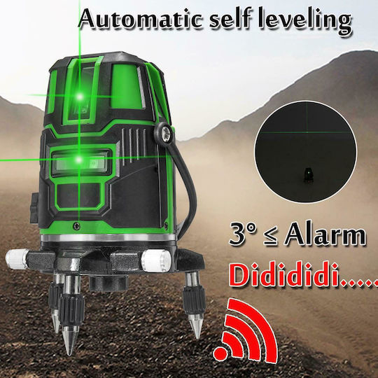 Linear Laser Level Green Beam 3.7V with Working Range 30m