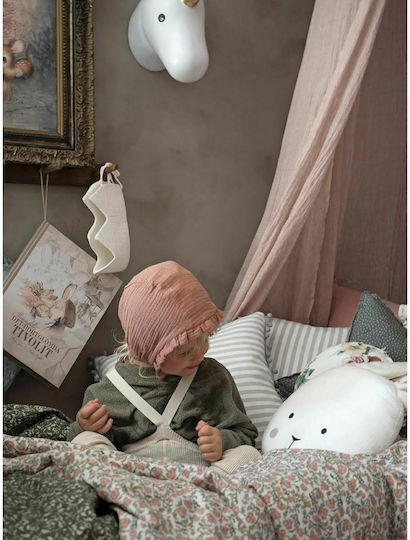 Jabadabado Handmade Pernă Decorativă pentru Pătuț Ursuleț Maro 28x45cm