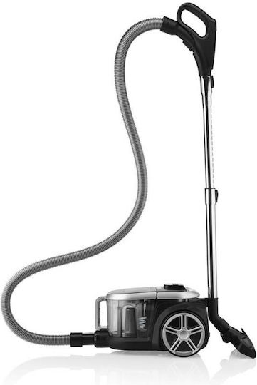 ETA Stormy 4517 90000 Ηλεκτρική Σκούπα 800W με Κάδο 2.2lt Μαύρη