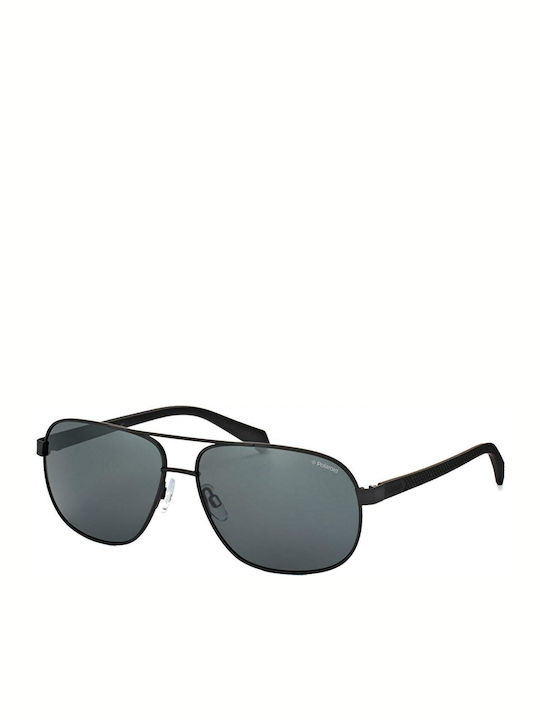 Polaroid Bărbătești Ochelari de soare cu Negru Cadru și Negru Polarized Lentilă PLD2059/S 003